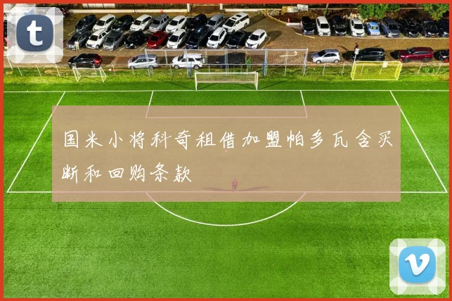 国米小将科奇租借加盟帕多瓦含买断和回购条款